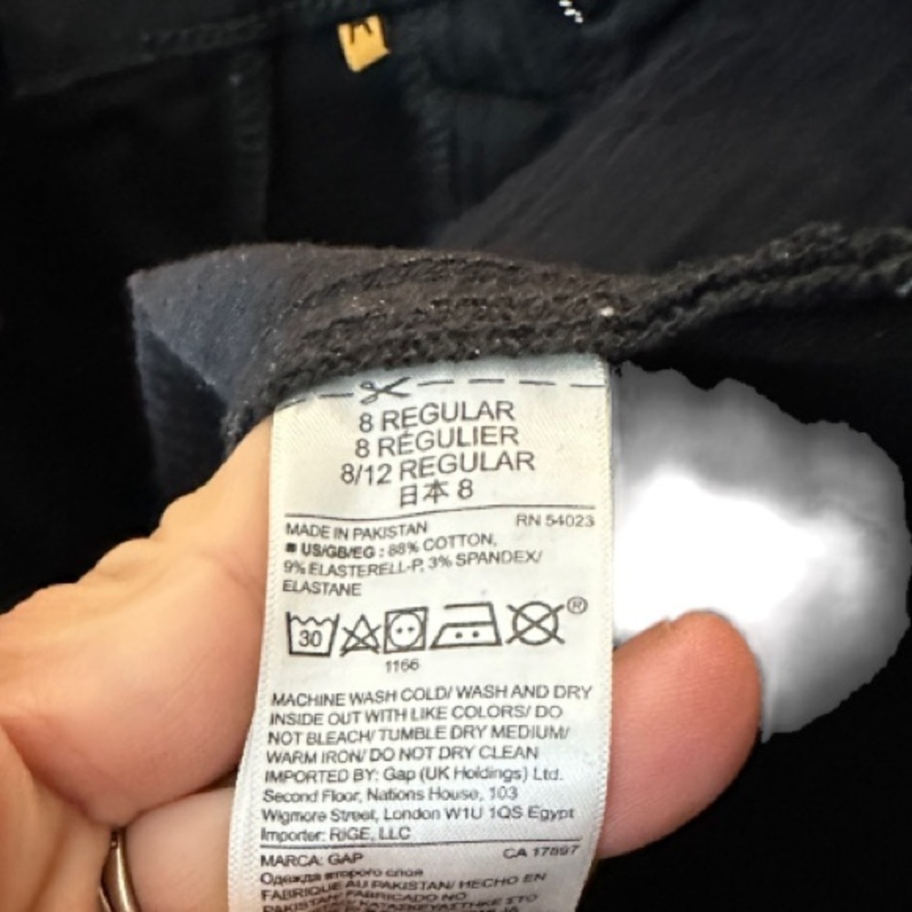 Gap True Skinny Black‎ Jeans - Picture 6 of 6